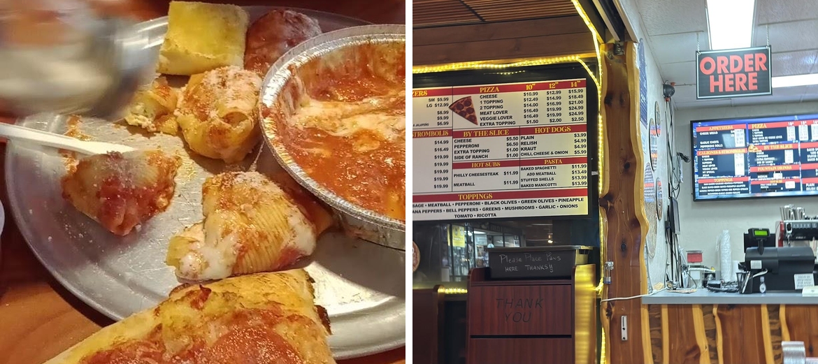 New York Pizza & Pasta Menu