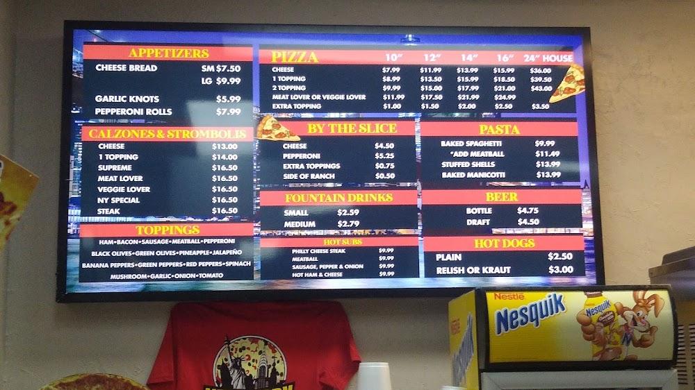 New York Pizza & Pasta Menu image 1