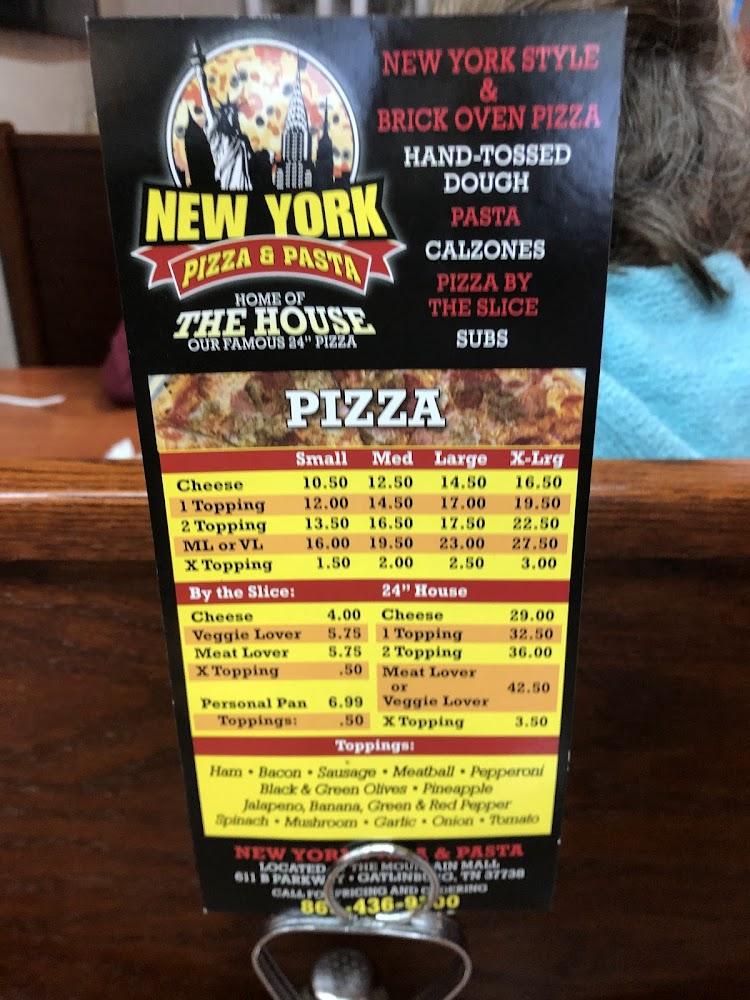 New York Pizza & Pasta Menu image 2